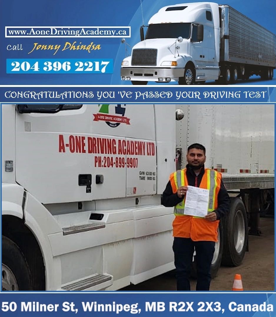A-One Driving Academy truck training